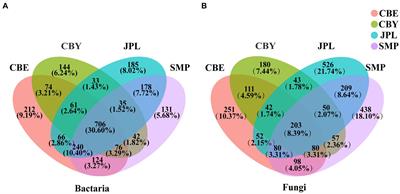 The diversity and abundance of bacterial and fungal communities in the rhizosphere of Cathaya argyrophylla are affected by soil physicochemical properties